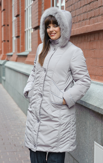 Роскошное женское пальто сезона зима